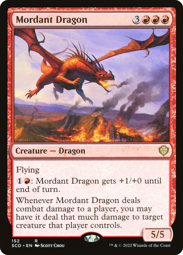 Mordant Dragon [Starter Commander Decks] | GnG Games