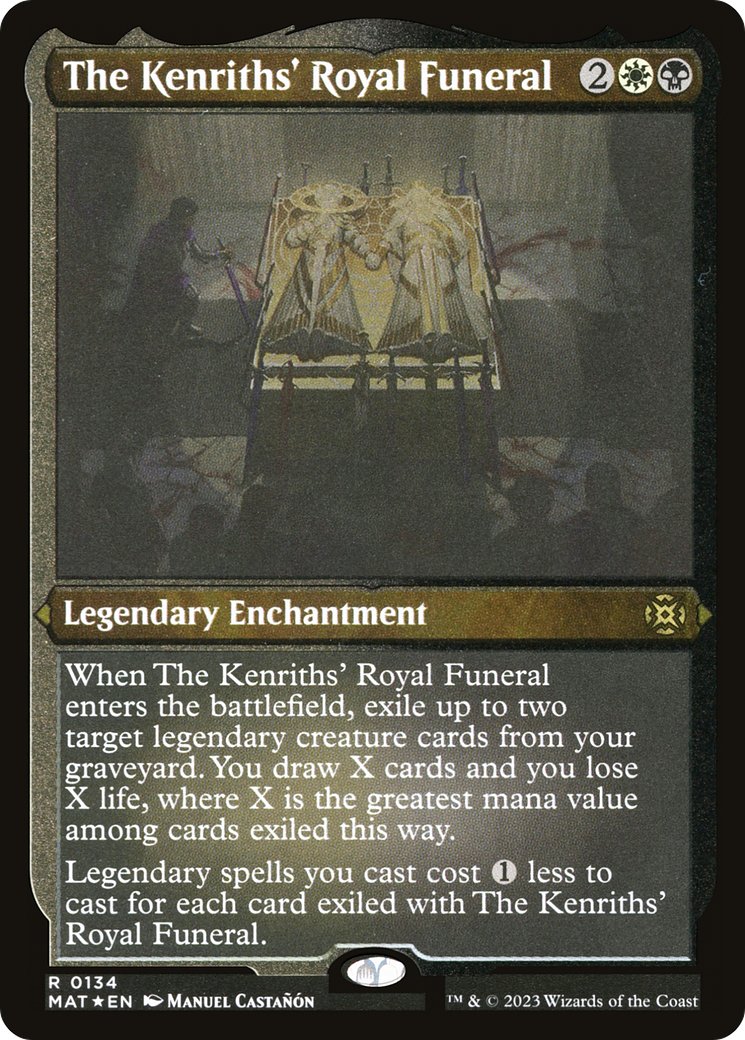 The Kenriths' Royal Funeral (Foil Etched) [March of the Machine: The Aftermath] | GnG Games