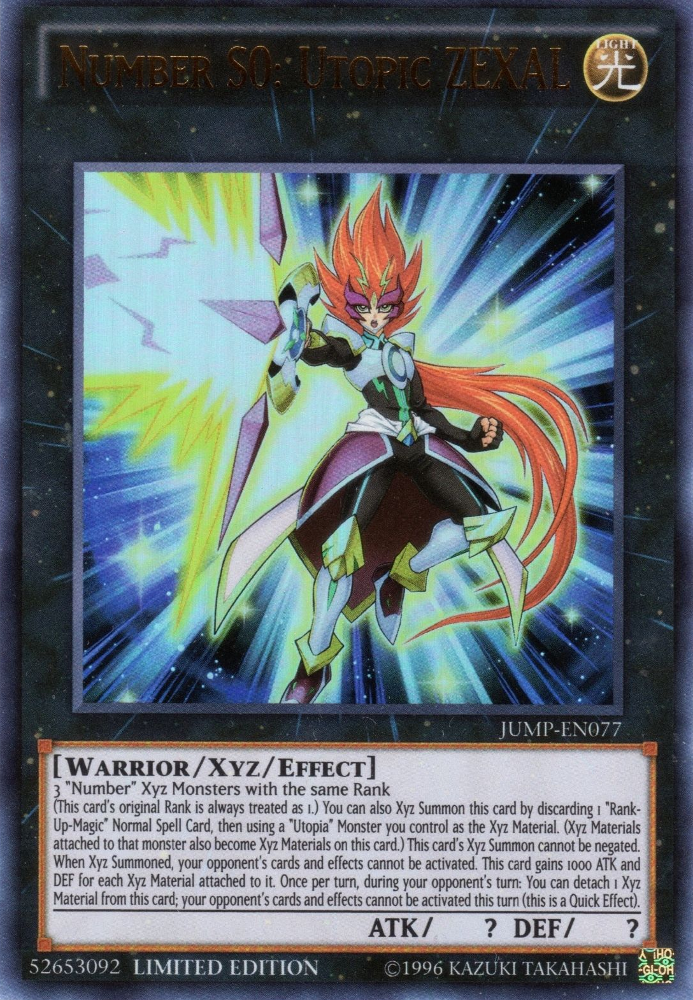 Number S0: Utopic ZEXAL [JUMP-EN077] Ultra Rare | GnG Games