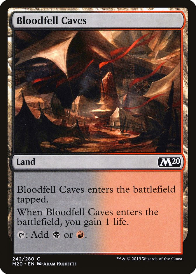 Bloodfell Caves [Core Set 2020] | GnG Games