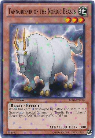 Tanngrisnir of the Nordic Beasts [BP01-EN216] Starfoil Rare | GnG Games