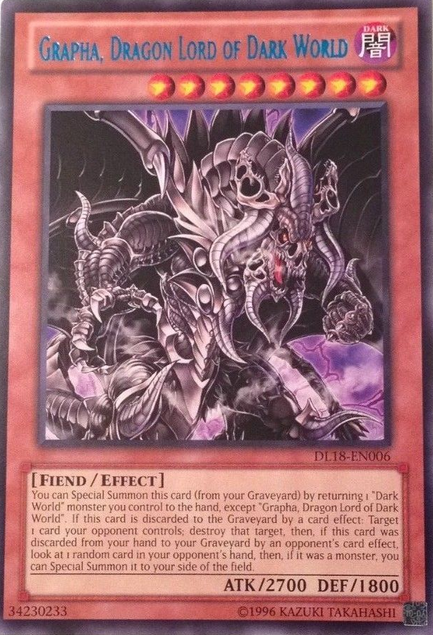 Grapha, Dragon Lord of Dark World (Blue) [DL18-EN006] Rare | GnG Games