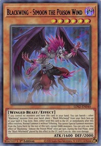 Blackwing - Simoon the Poison Wind (Purple) [LDS2-EN040] Ultra Rare | GnG Games