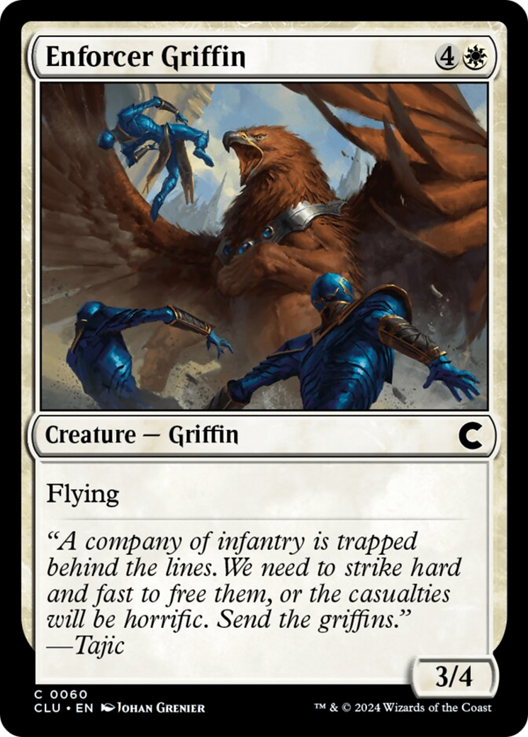 Enforcer Griffin [Ravnica: Clue Edition] | GnG Games