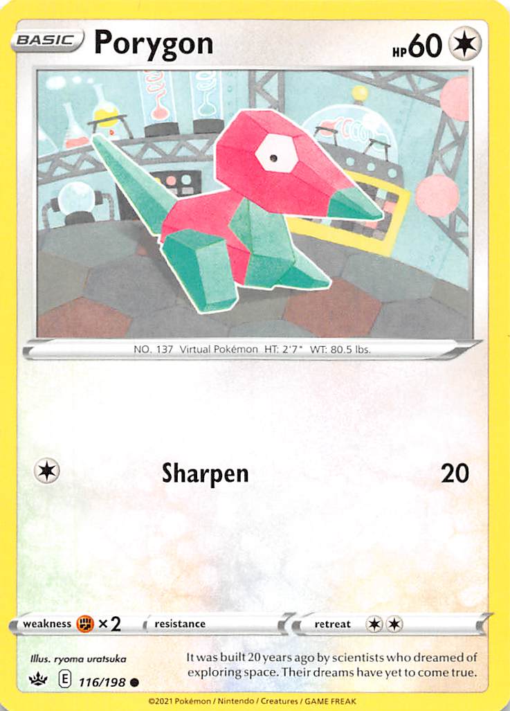 Porygon (116/198) [Sword & Shield: Chilling Reign] | GnG Games