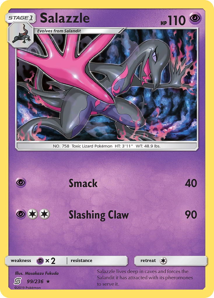 Salazzle (99/236) [Sun & Moon: Unified Minds] | GnG Games