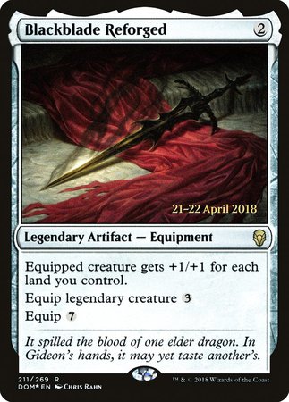 Blackblade Reforged [Dominaria Promos] | GnG Games