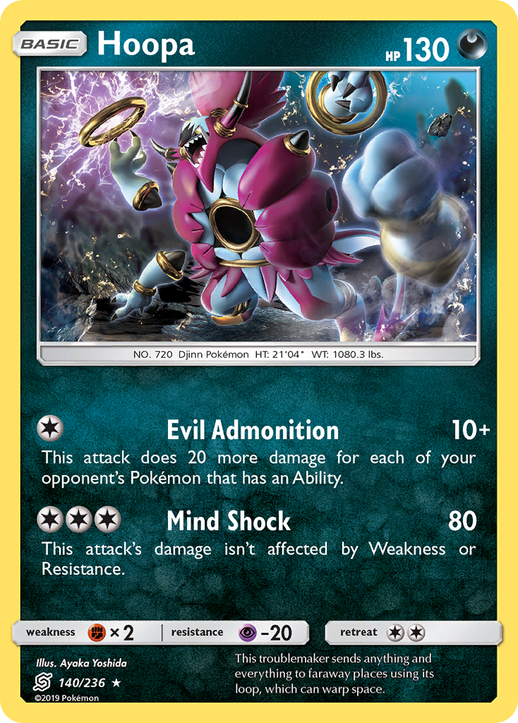 Hoopa (140/236) [Sun & Moon: Unified Minds] | GnG Games