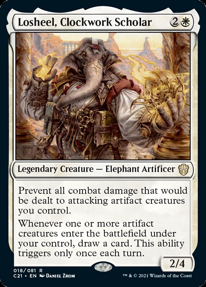 Losheel, Clockwork Scholar [Commander 2021] | GnG Games