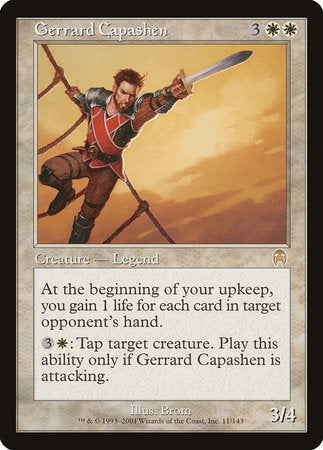 Gerrard Capashen [Apocalypse] | GnG Games