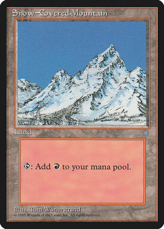 Snow-Covered Mountain [Ice Age] | GnG Games