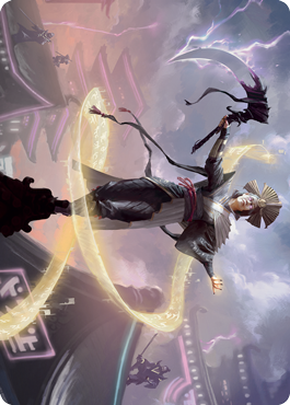 Naomi, Pillar of Order Art Card [Kamigawa: Neon Dynasty Art Series] | GnG Games