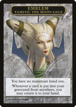 Emblem - Tamiyo, The Moon Sage [Avacyn Restored Tokens] | GnG Games