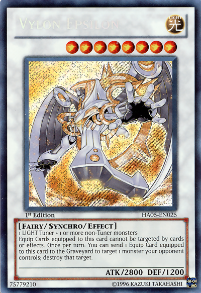 Vylon Epsilon [HA05-EN025] Secret Rare | GnG Games