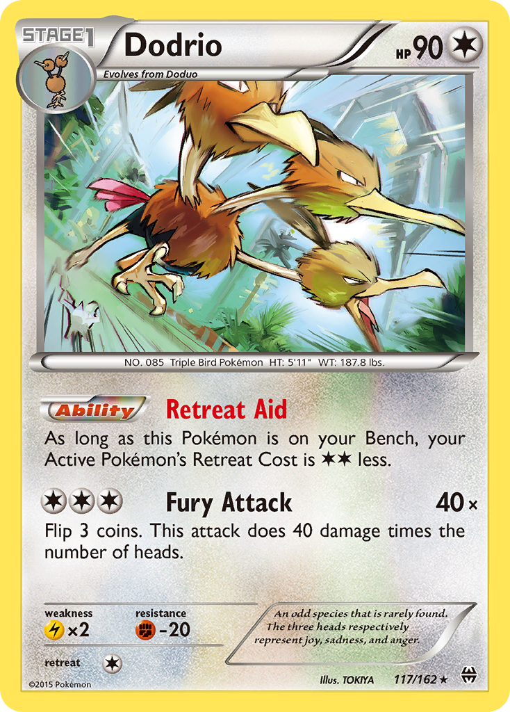 Dodrio (117/162) [XY: BREAKthrough] | GnG Games