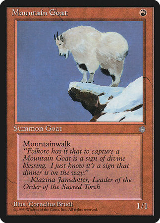 Mountain Goat [Ice Age] | GnG Games