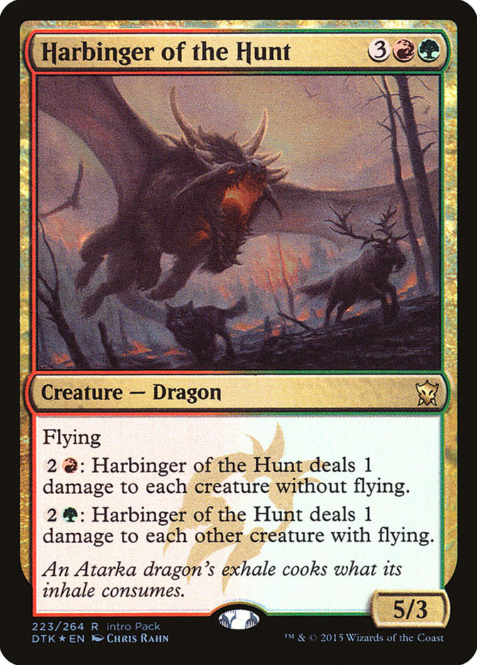 Harbinger of the Hunt (Intro Pack) [Dragons of Tarkir Promos] | GnG Games