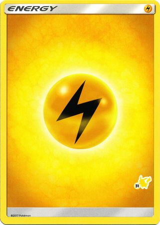 Lightning Energy (Pikachu Stamp #31) [Battle Academy 2020] | GnG Games