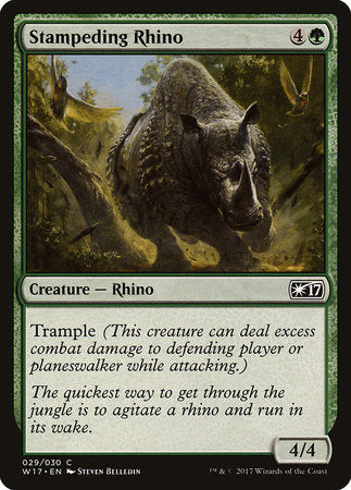 Stampeding Rhino [Welcome Deck 2017] | GnG Games