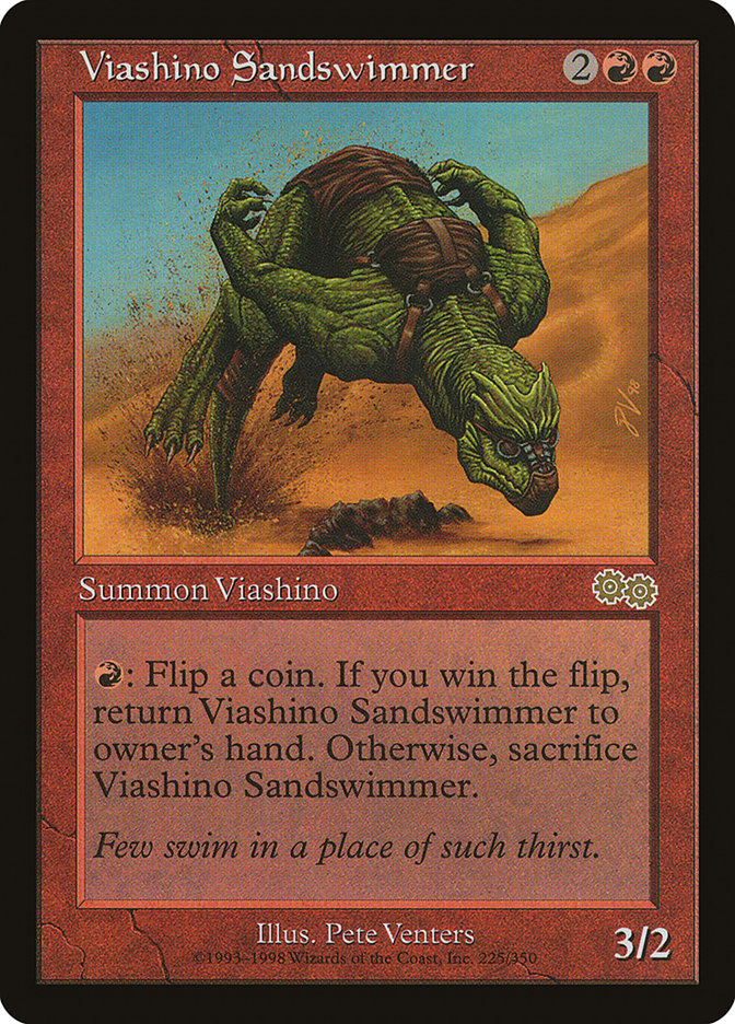 Viashino Sandswimmer [Urza's Saga] | GnG Games