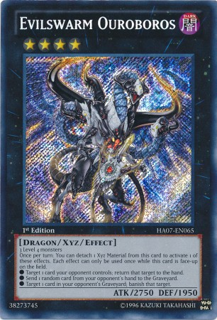 Evilswarm Ouroboros [HA07-EN065] Secret Rare | GnG Games