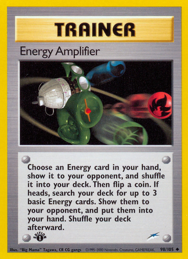 Energy Amplifier (98/105) [Neo Destiny 1st Edition] | GnG Games