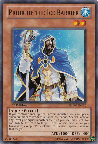 Prior of the Ice Barrier [PHSW-EN030] Common | GnG Games