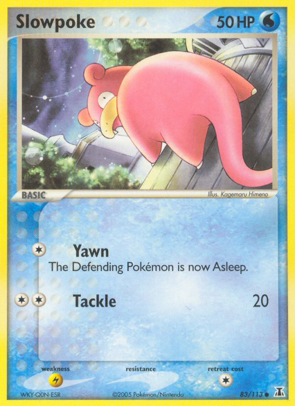 Slowpoke (83/113) [EX: Delta Species] | GnG Games