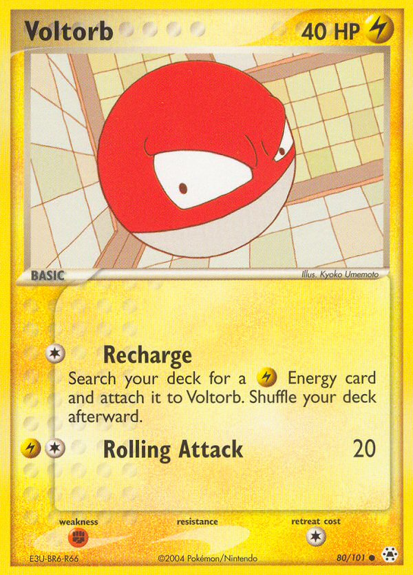 Voltorb (80/101) [EX: Hidden Legends] | GnG Games