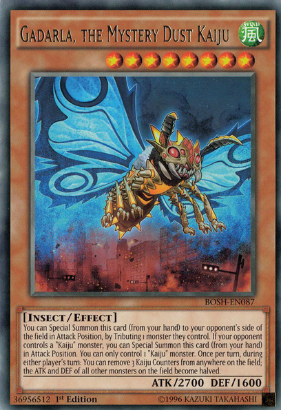 Gadarla, the Mystery Dust Kaiju [BOSH-EN087] Rare | GnG Games