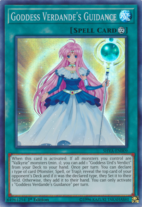 Goddess Verdande's Guidance [SHVA-EN009] Super Rare | GnG Games