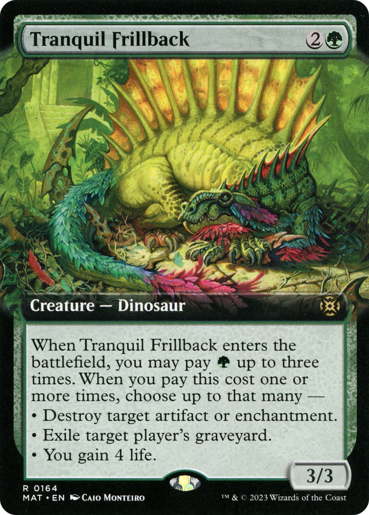 Tranquil Frillback (Extended Art) [March of the Machine: The Aftermath] | GnG Games