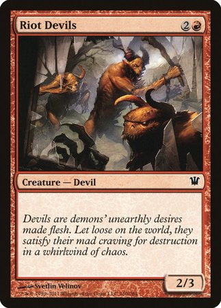 Riot Devils [Innistrad] | GnG Games