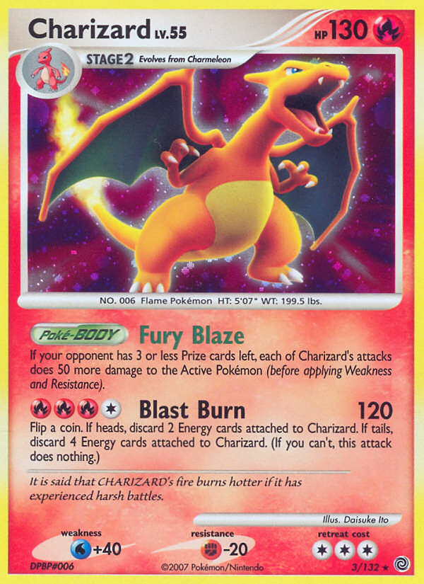 Charizard (3/132) [Diamond & Pearl: Secret Wonders] | GnG Games