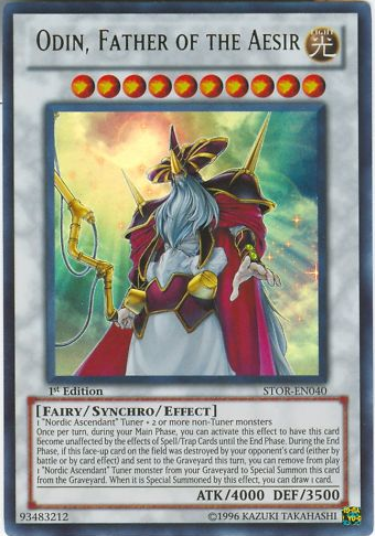 Odin, Father of the Aesir [STOR-EN040] Ultra Rare | GnG Games