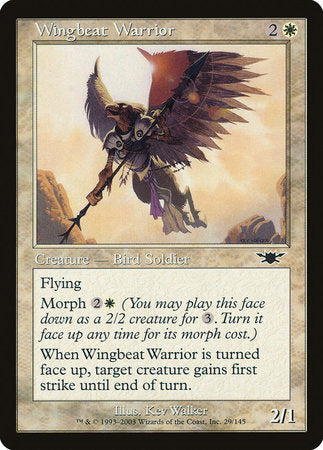 Wingbeat Warrior [Legions] | GnG Games