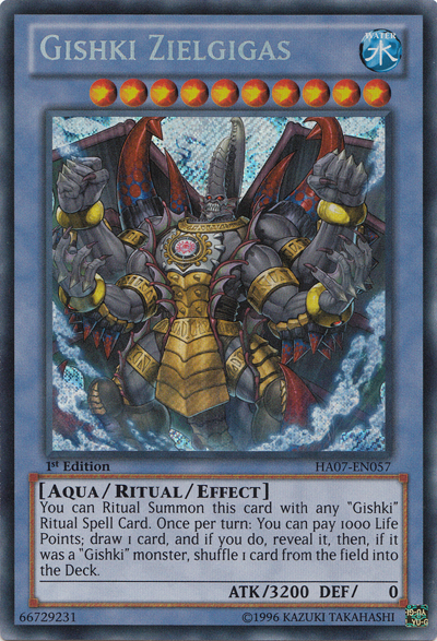 Gishki Zielgigas [HA07-EN057] Secret Rare | GnG Games