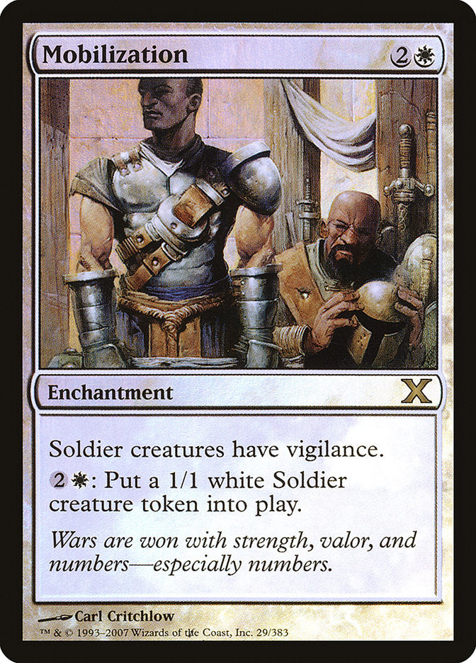 Mobilization (Premium Foil) [Tenth Edition] | GnG Games