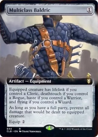 Multiclass Baldric (Extended Art) [Commander Legends: Battle for Baldur's Gate] | GnG Games