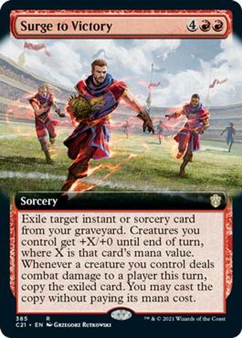 Surge to Victory (Extended) [Commander 2021] | GnG Games