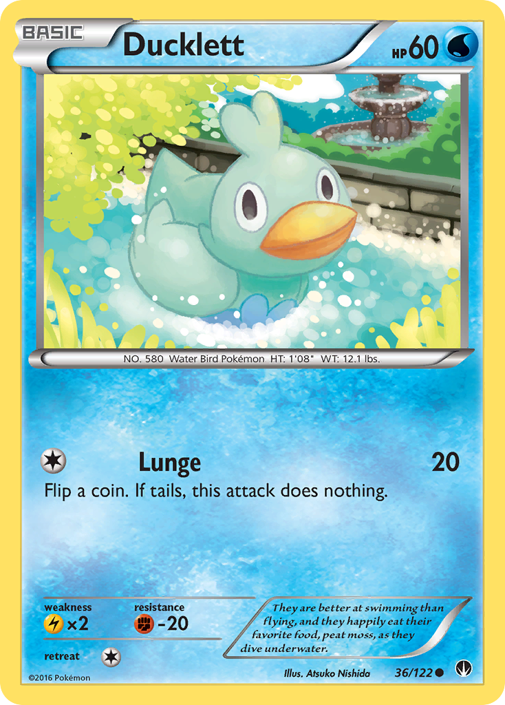 Ducklett (36/122) [XY: BREAKpoint] | GnG Games