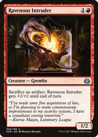 Ravenous Intruder [Aether Revolt] | GnG Games