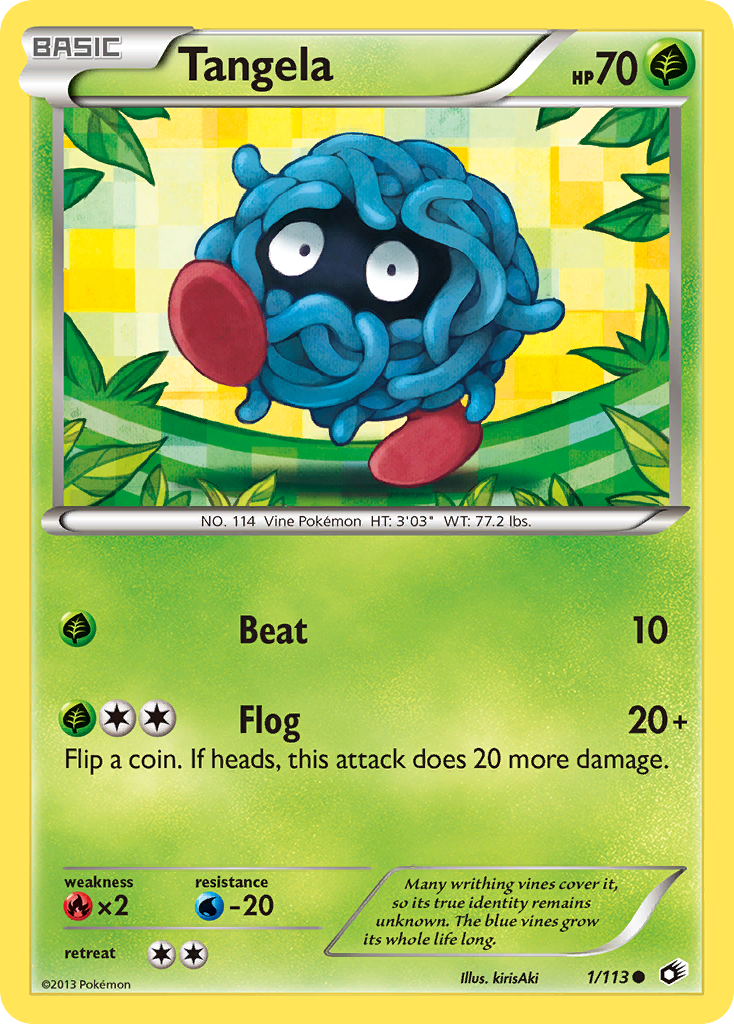 Tangela (1/113) [Black & White: Legendary Treasures] | GnG Games