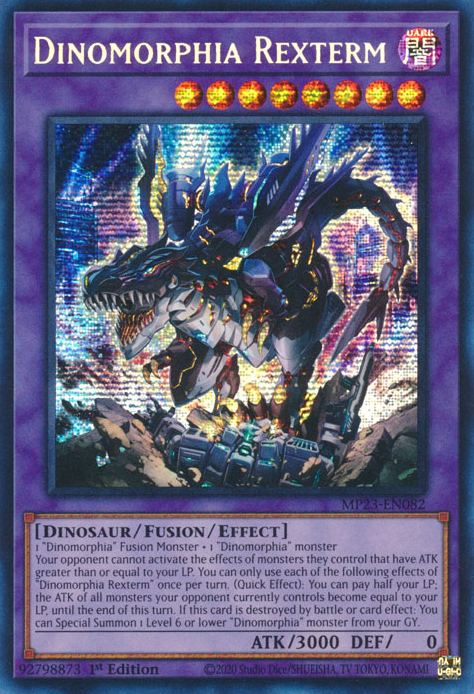 Dinomorphia Rexterm [MP23-EN082] Prismatic Secret Rare | GnG Games