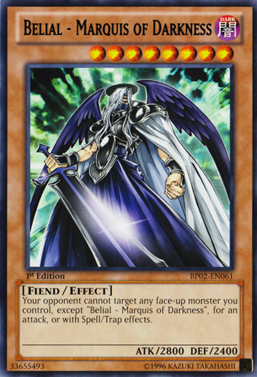 Belial - Marquis of Darkness [BP02-EN061] Mosaic Rare | GnG Games