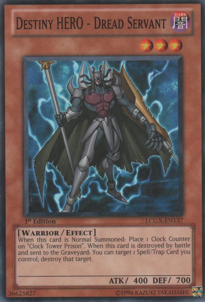 Destiny HERO - Dread Servant [LCGX-EN137] Common | GnG Games