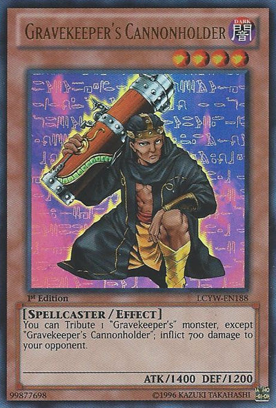 Gravekeeper's Cannonholder [LCYW-EN188] Ultra Rare | GnG Games