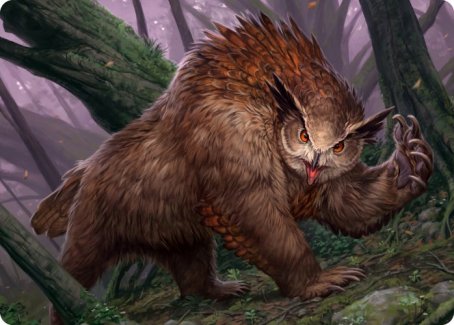 Owlbear Art Card [Dungeons & Dragons: Adventures in the Forgotten Realms Art Series] | GnG Games