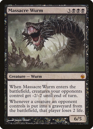 Massacre Wurm [Mirrodin Besieged] | GnG Games