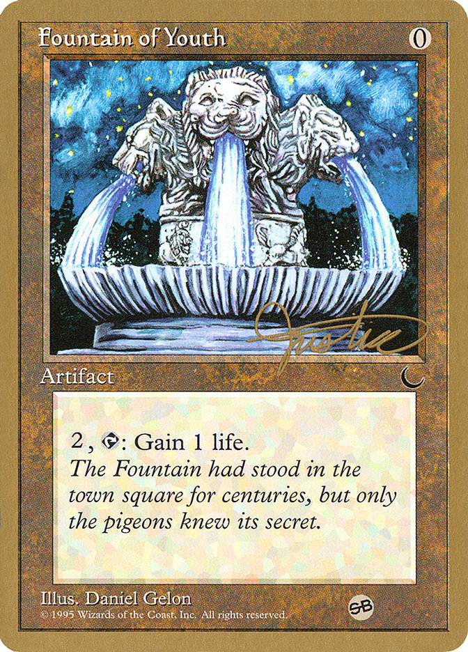 Fountain of Youth (Mark Justice) (SB) [Pro Tour Collector Set] | GnG Games